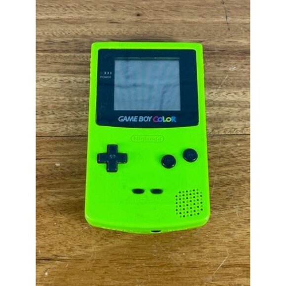 Nintendo Game Boy Color Kiwi Lime Green Handheld Console System, Tested, Working - Picture 1 of 8